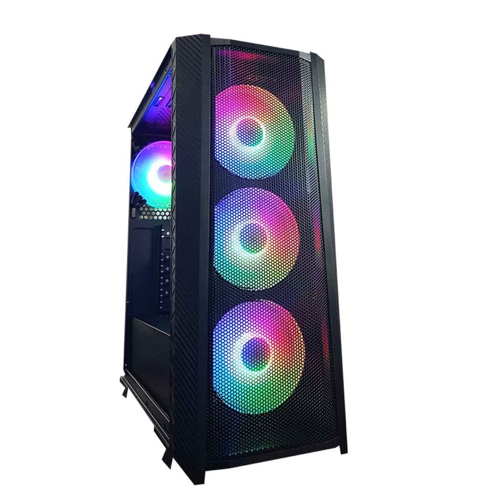 ARESZE 1912B (ATX MB Support | 4 RGB | Support 265mm GPU Length | with Goldkist 650W 80+ Bronze Power Supply)