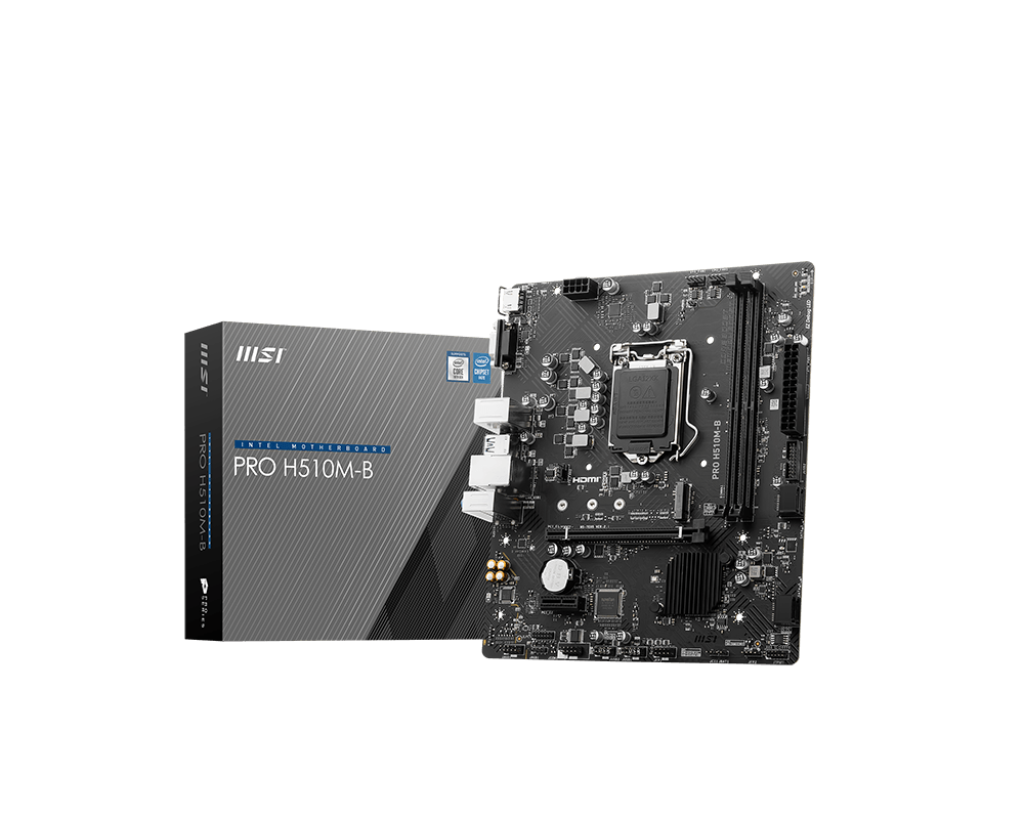 MSI PRO H510M-B (Micro- ATX | Support 10th Gen Intel Processor | DDR4)