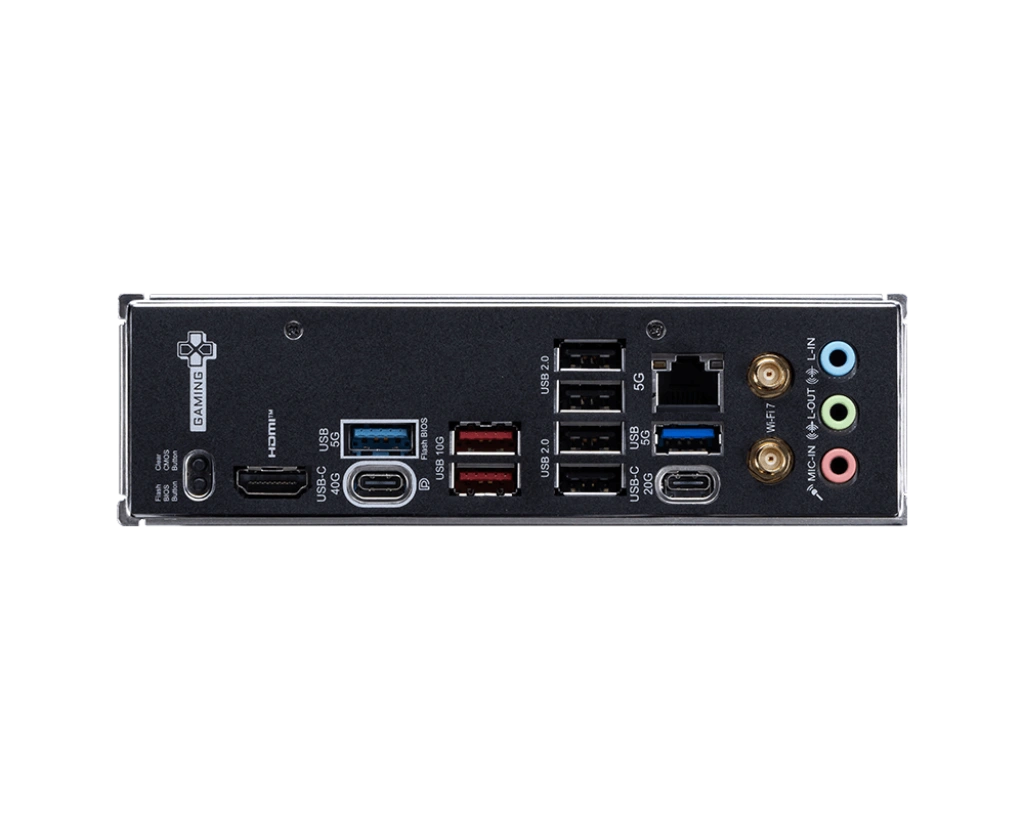 MSI X870E GAMING PLUS WIFI (ATX | Support AMD AM5 Series Processor | Gen5 SSD | DDR5 | Wi-Fi 7)