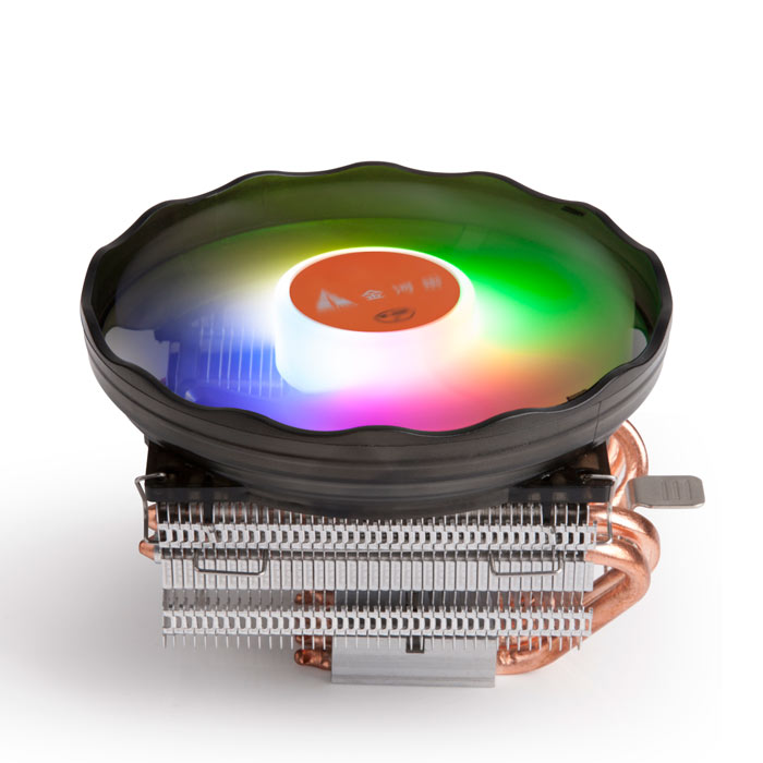 GOLDEN FIELD Z350 (120mm RGB FAN | 4 Copper Heatsink Pipes | For Intel & AMD)