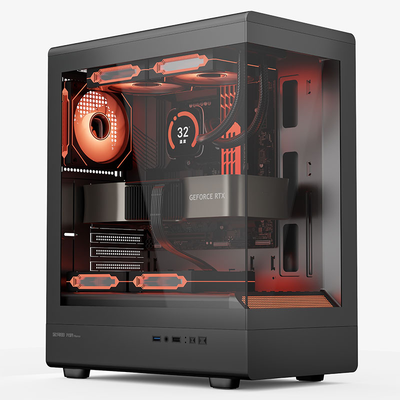 Golden Field V365 (ATX | 2 Side Glass | RGB FAN)