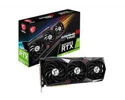 MSI GeForce RTX 3080 Ti GAMING X TRIO 12G (12GB GDDR6X | 384-bits | 1770 Core Clocks | Triple TORX FAN | Mystic RGB Light)