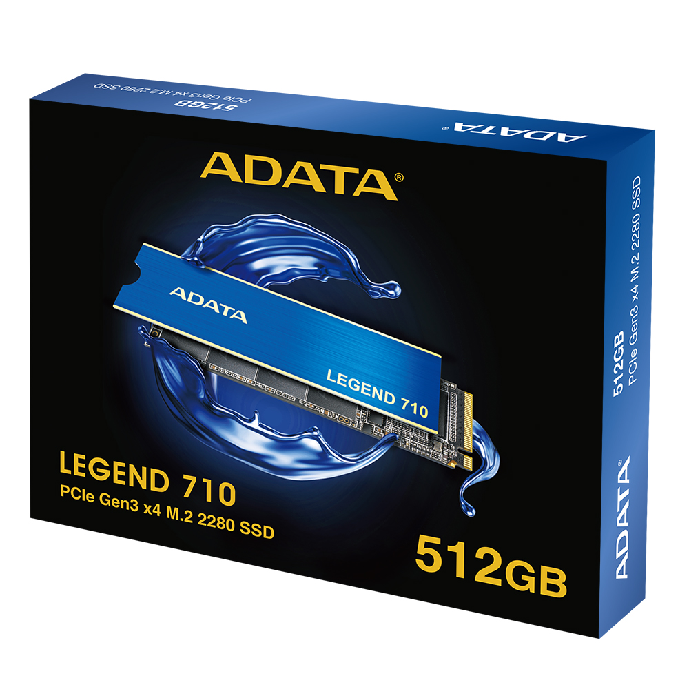 ADATA Legend 710 (PCIe Gen3 | R/W Up to 2400/1800 MB/s | SLC Caching | Heatsink)