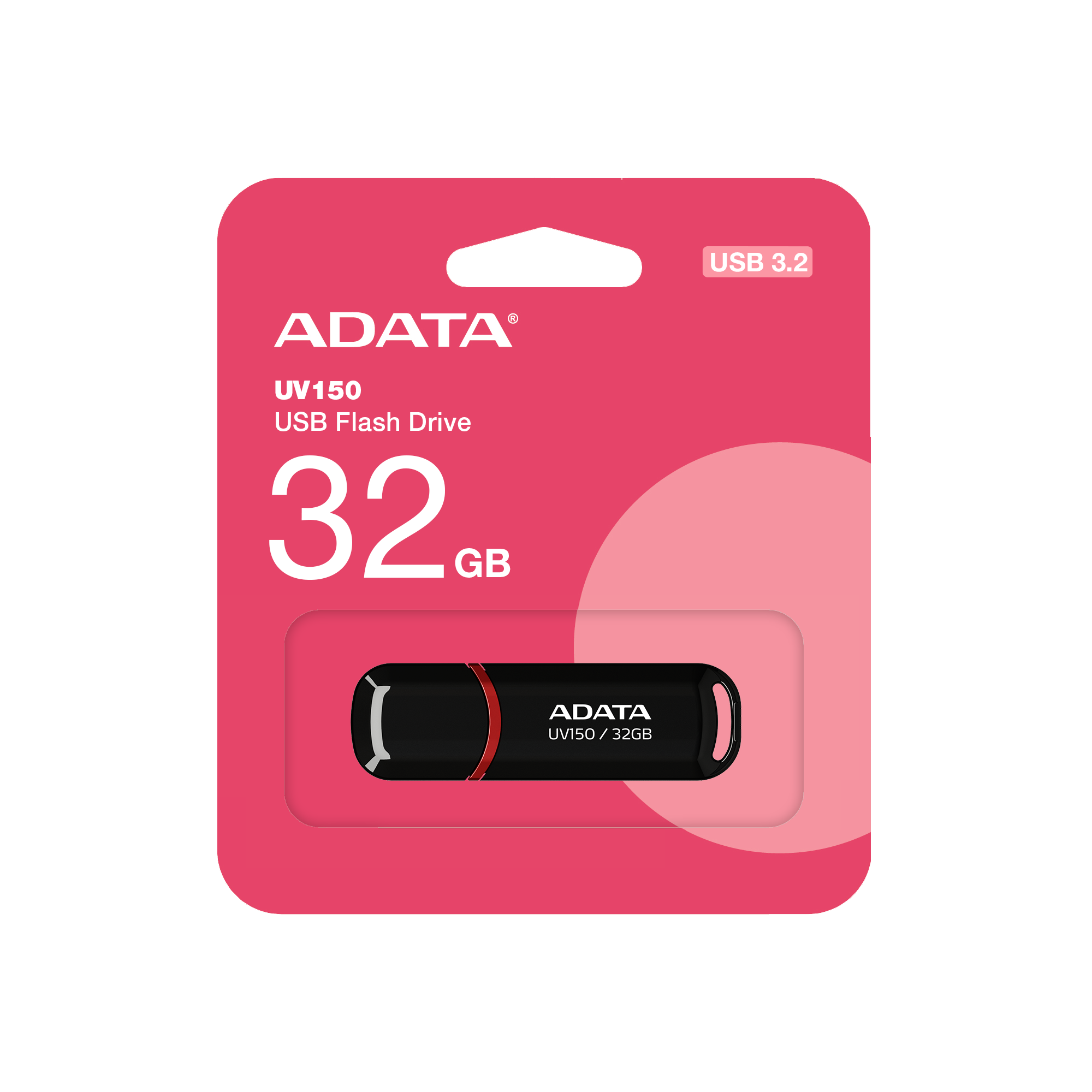 ADATA UV150 Pendrive (32GB | USB 3.2 | Read up to 100MB/s | Compact Size)