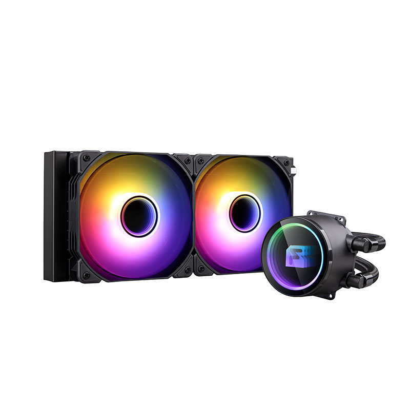 Golden Field TJ-240 (Double 12CM RGB FAN | Aluminum Radiator | Support Intel & AMD System)