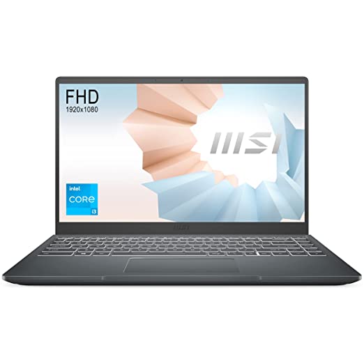 MSI Modern 15 A11SBU Laptop (11th Gen Intel Core i7-1195G7 | 8GB RAM | 512GB M.2 NVMe SSD | 15.6