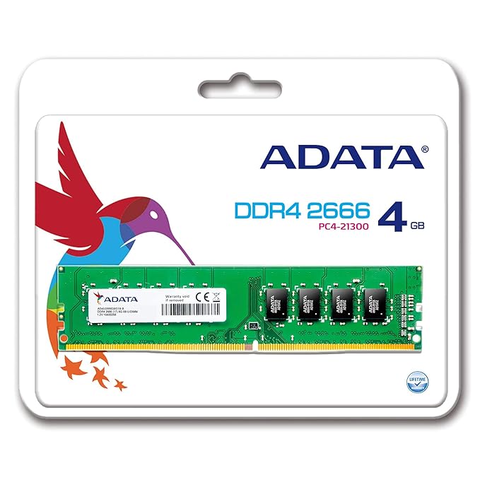 ADATA Desktop RAM 4GB (DDR4 | 2666MHz)