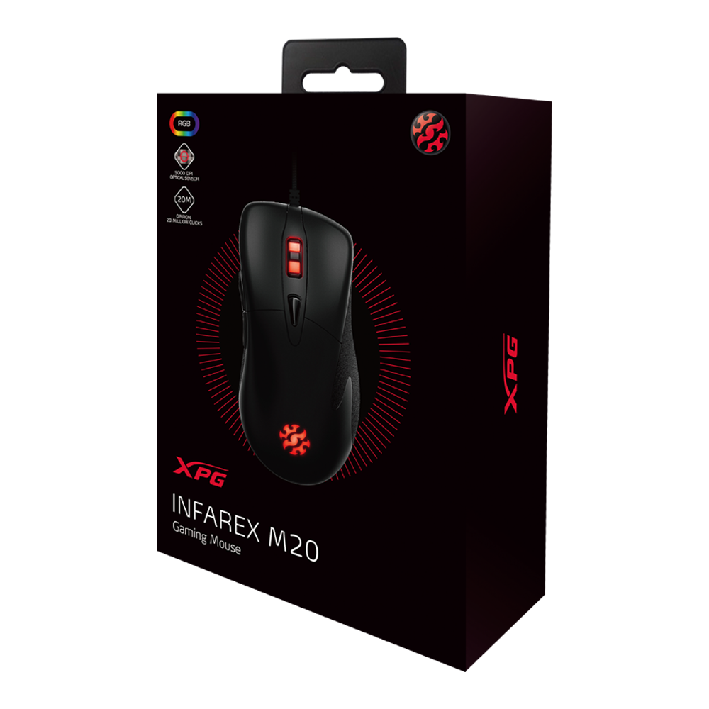 XPG INFAREX M20 (5000 DPI | RGB | Wired)