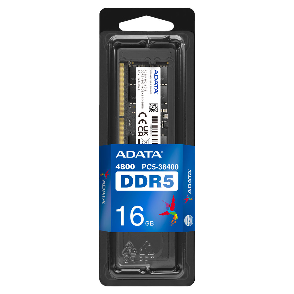 ADATA Laptop RAM 16GB (DDR5 | 4800MHz)