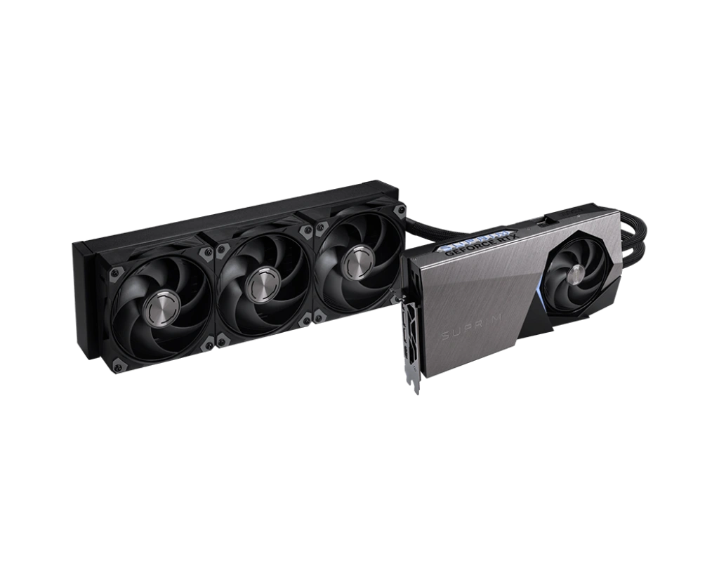 MSI GeForce RTX 5090 32G Suprim Liqid SOC (32GB GDDR7 | 512-bit | 2580 MHz Core Clocks | Liqid Cooler)