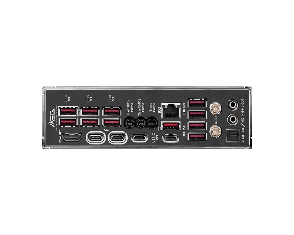 MSI MEG Z890 ACE (ATX | Ultra Series-2 Processor | 10G LAN | Thunderbolt4 | Wi-Fi 7 | DDR5 | Gen5 M.2 Support)