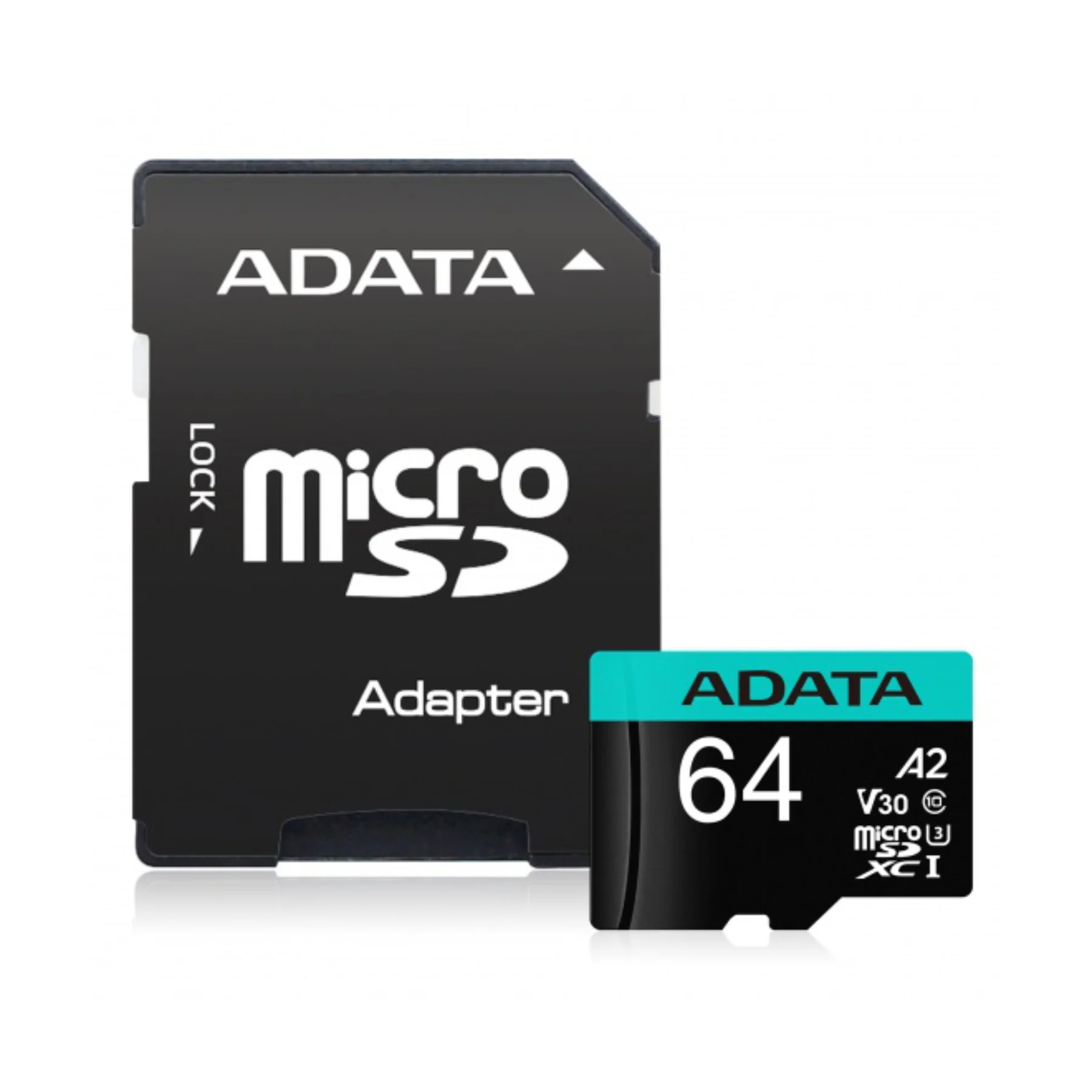 ADATA 64GB MicroSD (Support 4K) 