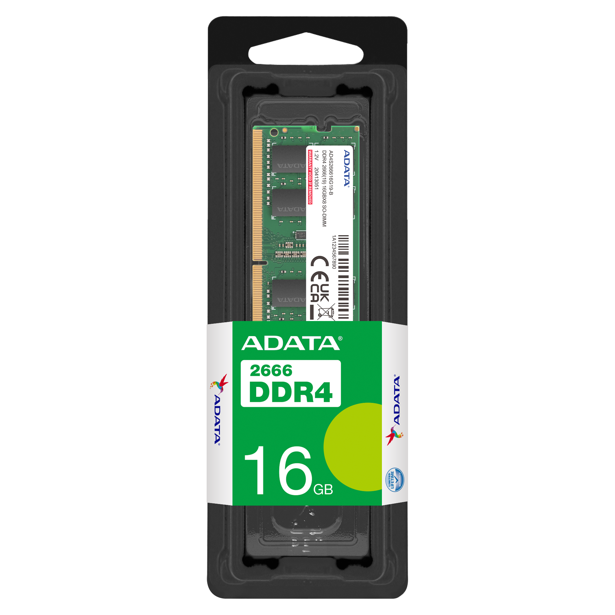 ADATA Laptop RAM 16GB (DDR4 | 2666MHz)