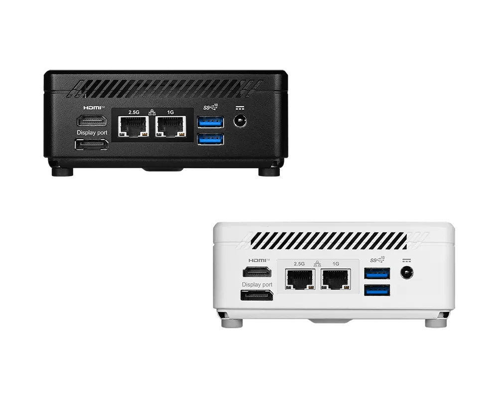 MSI Cubi 5 12M(12th Gen Intel Core i5-1235U, 8GB DDR4 RAM, 256GB SSD, Wi-Fi + BT, 1x Thunderbolt 4, MSI 22