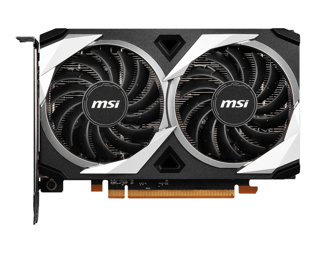 MSI Radeon RX 6500 XT Mech 2X 4G (4GB GDDR6 | PCIe Gen 4 | 64-bits | 18 Gbps Memory Speed | Dual TORX FAN)