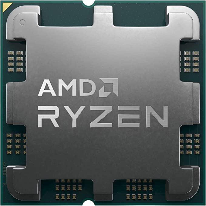AMD CPU Ryzen 7 7700X Tray Pack [4.5~5.4 GHz, 8 Cores, 16 Threads, 32MB L3 Cache, 8MB L2 Cache, 5nm, Zen 4, AM5, Radeon Graphics, DDR5 Support]