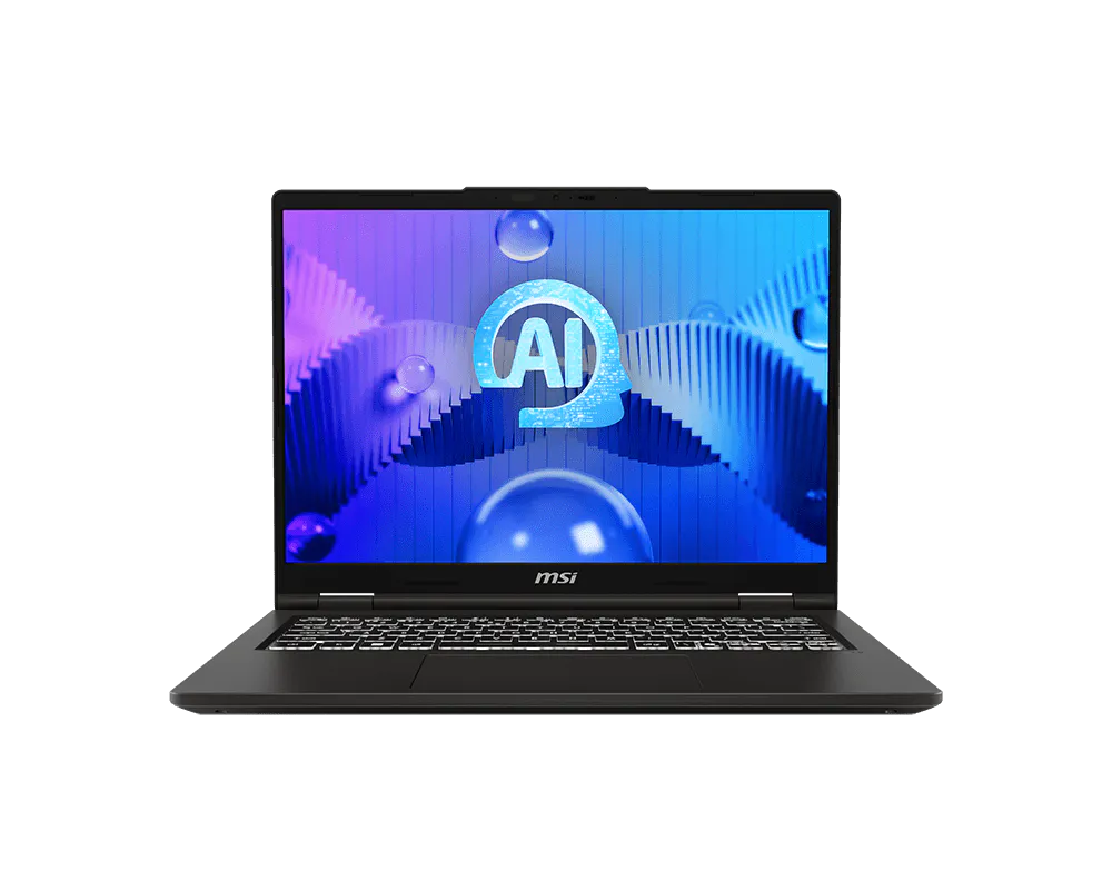 MSI 14” Venture 14 AI A1M Core Ultra 5 AI Laptop | Full HD IPS Panel | Intel Arc Graphics | 8GB DDR5 | 512GB NVme SSD | Backlit Keyboard | 90W Adapter